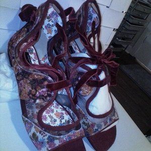 Coach suede sandals new